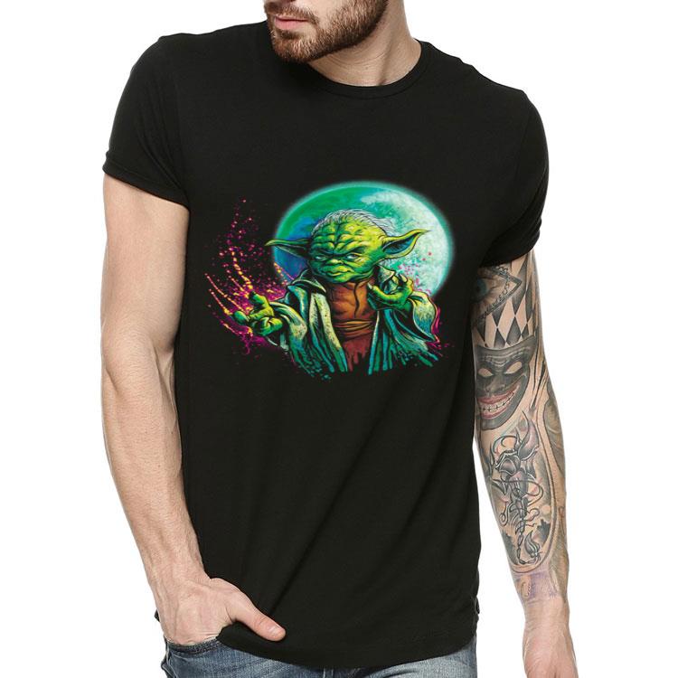 Star Wars Yoda Using The Force Portrait Shirt 8 Star Wars Yoda Using The Force Portrait Shirt