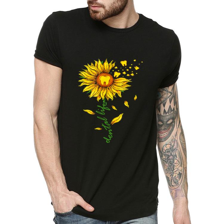 Sunflower Dental Life Dental Assistant Teeth Gift Girl Shirt