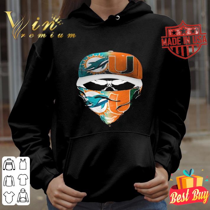 Skull Mask Miami Dolphins And Miami Hurricanes Coronavirus shirt f3f39d06 skull mask miami dolphins and miami hurricanes coronavirus shirt 4 - Skull Mask Miami Dolphins And Miami Hurricanes Coronavirus shirt