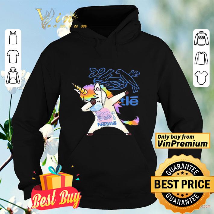 f5149531 unicorn mask dabbing nestle logo shirt 4 - Unicorn mask dabbing nestle logo shirt