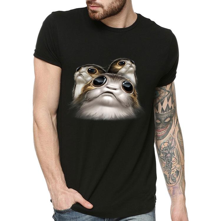 f731cb94 star wars last jedi porgs big eyes cute graphic shirt 4 - Star Wars Last Jedi Porgs Big Eyes Cute Graphic Shirt