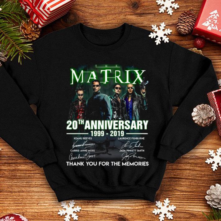 The Matrix 20th Anniversary 1999 2019 Thank You For The Memories Signatures Shirt fa064135 the matrix 20th anniversary 1999 2019 thank you for the memories signatures shirt 4 - The Matrix 20th Anniversary 1999 2019 Thank You For The Memories Signatures Shirt