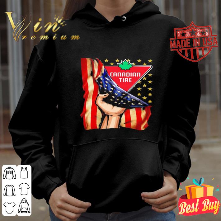 Canadian Tire And American Flag Independence Day shirt