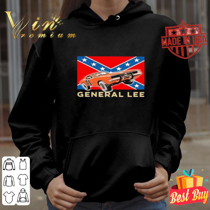 General Lee Rebel Car 4th Of July Independence Day shirt