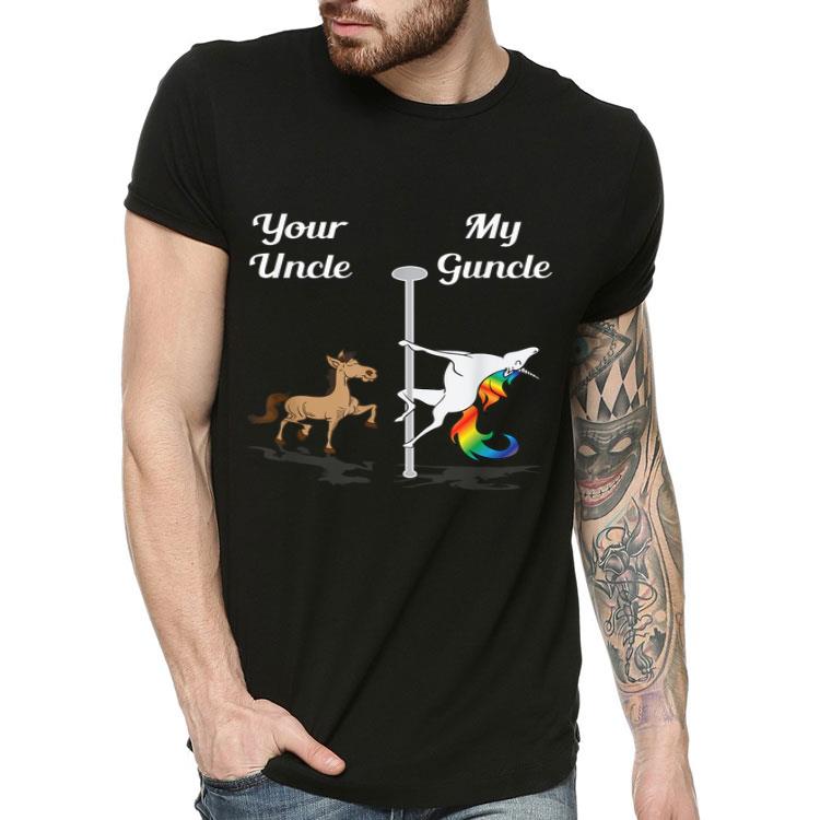 01e1de9d your uncle my guncle you me pole dancing unicorn shirt 4 - Your Uncle My Guncle You Me Pole Dancing Unicorn Shirt