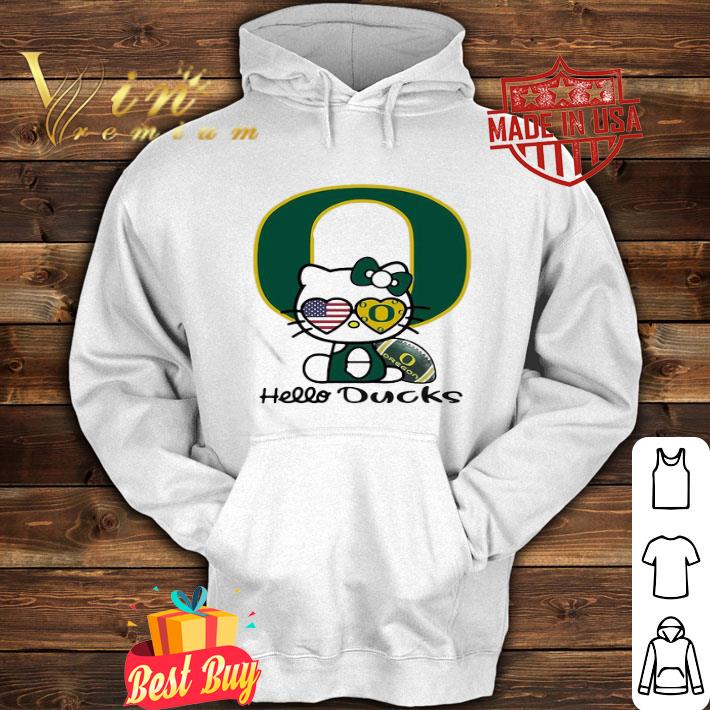 Hello Kitty mashup Oregon Ducks Hello Ducks shirt