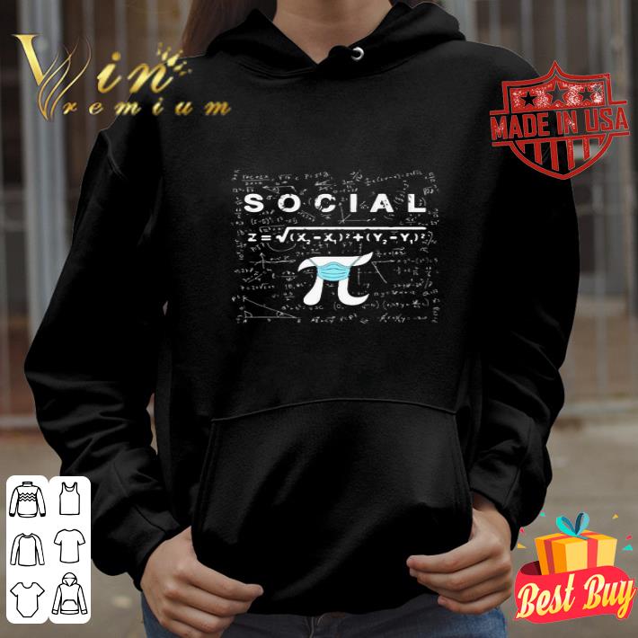Social Pi Mask Coronavirus shirt