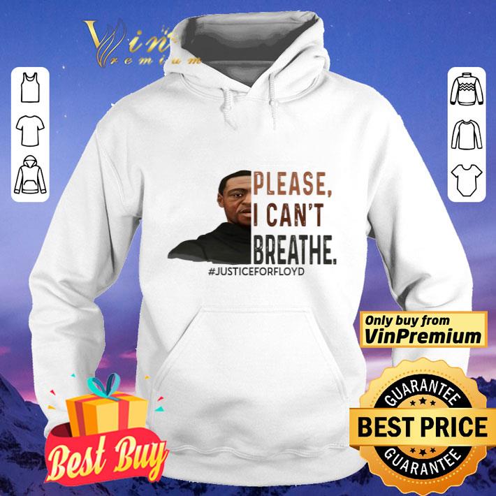 George Floyd Please I Can't Breathe JusticeforFloyd shirt
