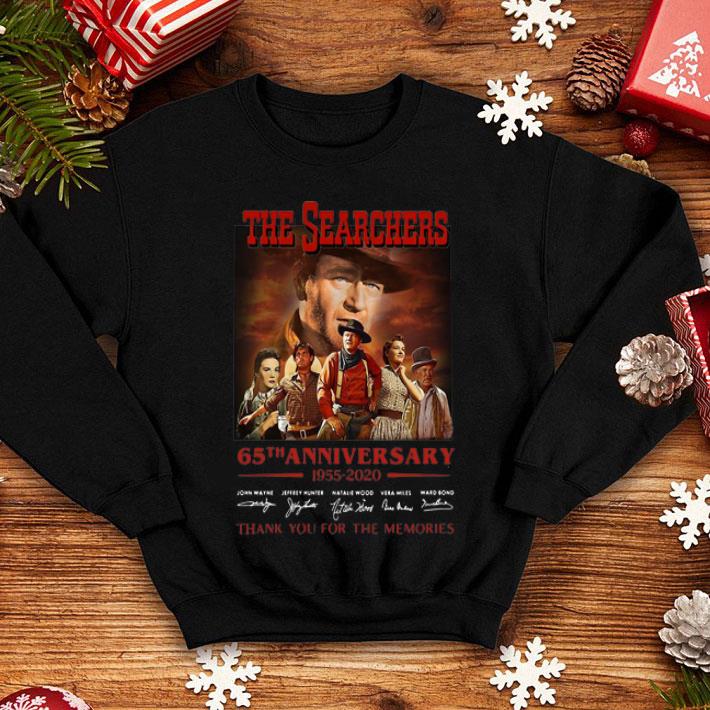 The Searchers 65th Anniversary Thank You For The Memories Signatures shirt