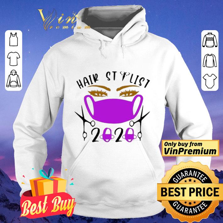 Purple Hair Stylist 2020 Face Mask shirt