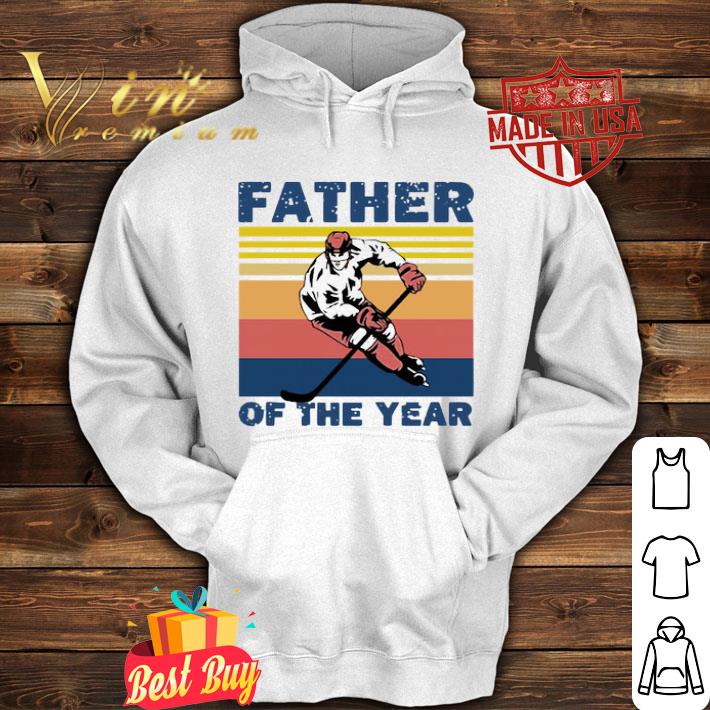 Vintage Hockey Father Of The Year Father's Day shirt