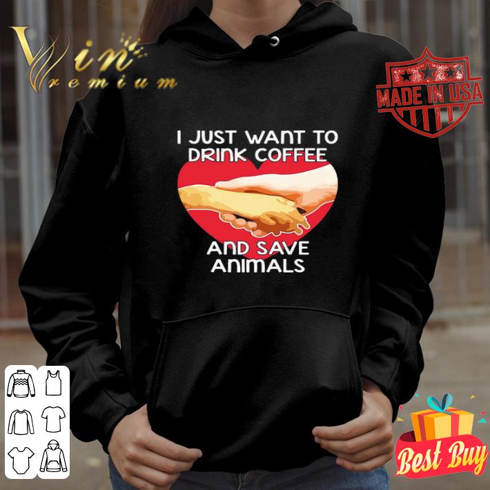 I Just Want To Drink Coffee And Save Animals Veterinarian shirt 06aaecbe i just want to drink coffee and save animals veterinarian shirt 4 - I Just Want To Drink Coffee And Save Animals Veterinarian shirt