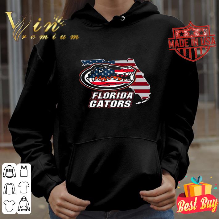 Florida Gators American Flag 4th Of July Independence Day shirt