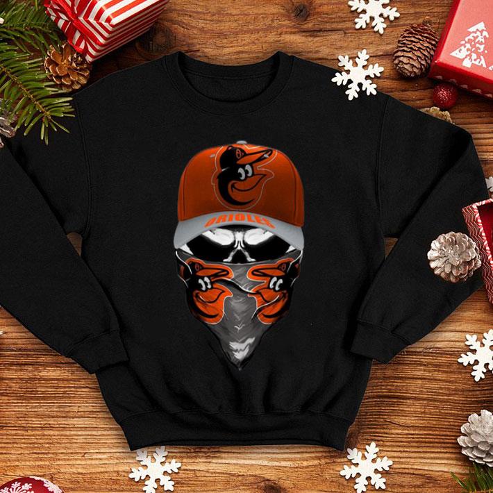 079913b5 baltimore orioles skull face mask shirt 4 - Baltimore Orioles Skull Face Mask shirt