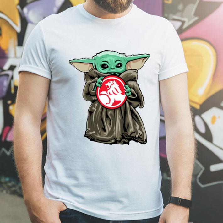 Star Wars Baby Yoda Hug Holden Logo shirt