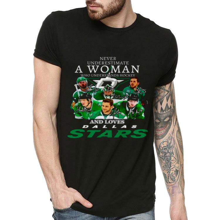 Never Underestimate A Woman Who UnderstandsLloves Dallas Stars Shirt 10 Never Underestimate A Woman Who UnderstandsLloves Dallas Stars Shirt