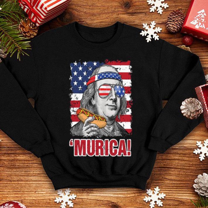 Benjamin Franklin Murica Independence Day American Flag shirt 12 Benjamin Franklin Murica Independence Day American Flag shirt