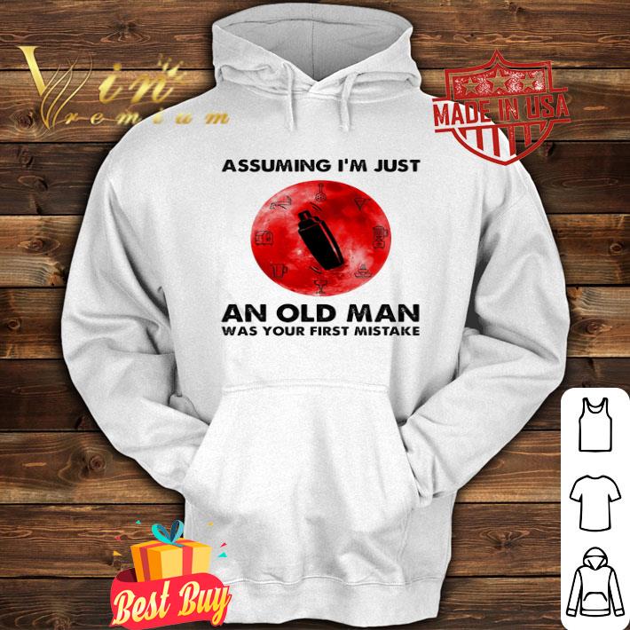 Bartender assuming i’m just an old lady was your first mistake blood moon shirt