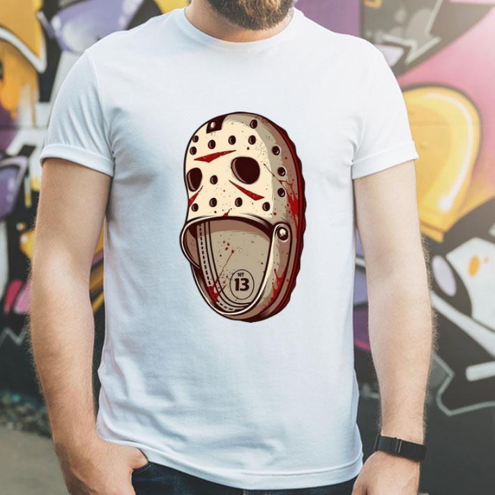 Crocs Jason Voorhees shirt