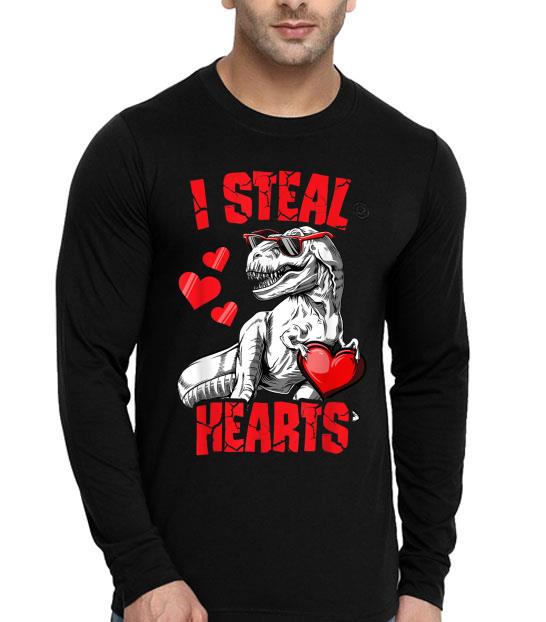 Boys Valentines Day Kids Dinosaur T-rex Lover I Steal Hearts Shirt 0fb3b885 boys valentines day kids dinosaur t rex lover i steal hearts shirt 4 - Boys Valentines Day Kids Dinosaur T-rex Lover I Steal Hearts Shirt