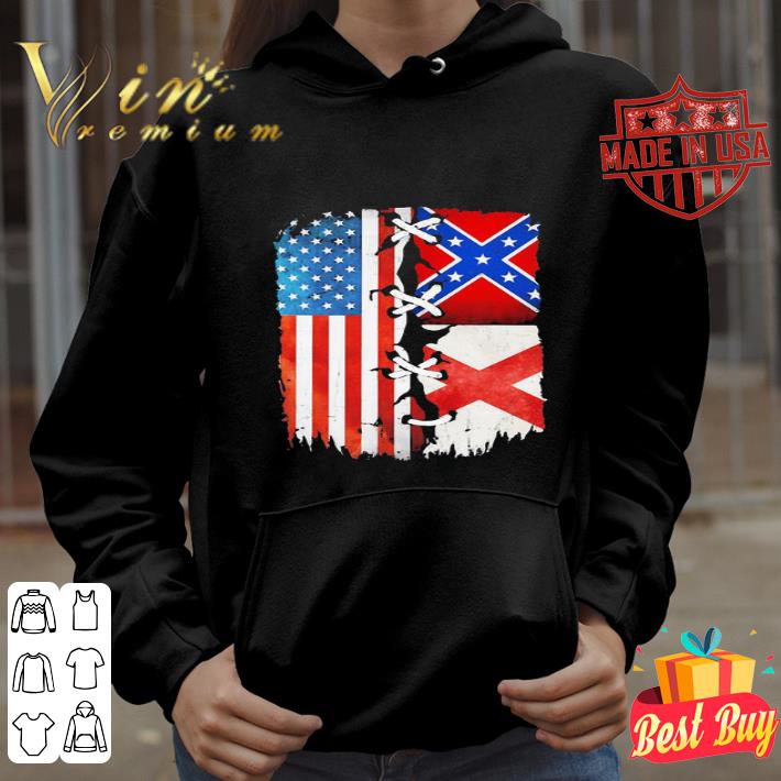 Alabama American Flag 4th Of July Independence Day shirt