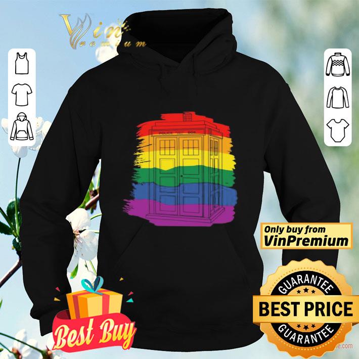 Police Public call box Doctor Who LGBT shirt 1245244d police public call box doctor who lgbt shirt 4 - Police Public call box Doctor Who LGBT shirt
