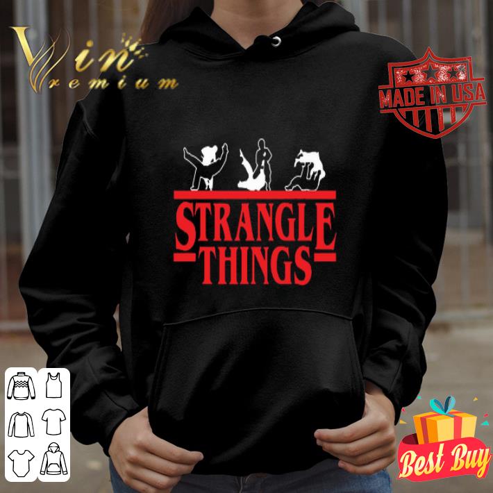 Strangle Things mashup Jiu Jitsu Brazilian shirt