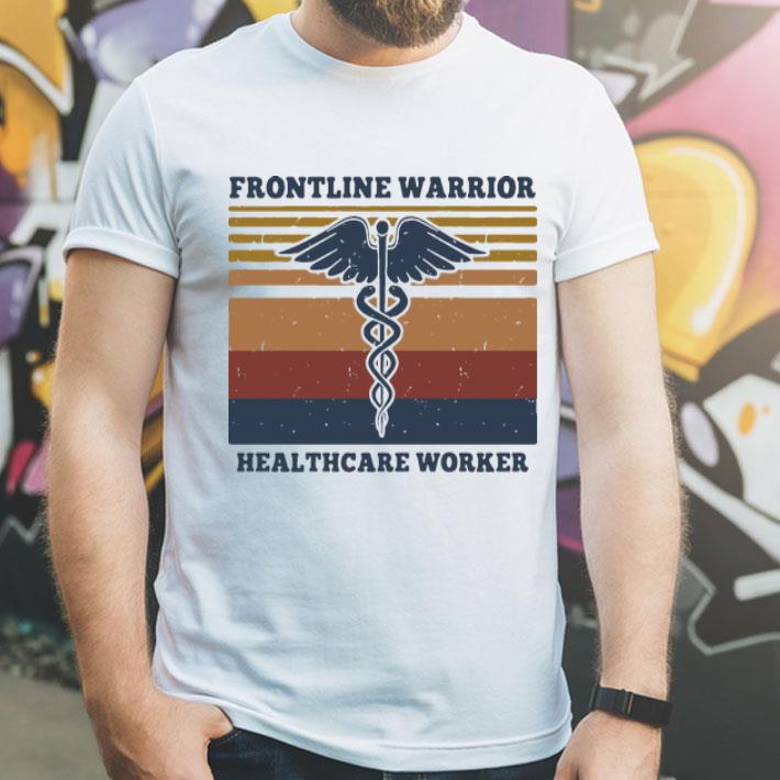 Vintage Caduceus Frontline Warrior Heal Thcare Worker shirt 1 Vintage Caduceus Frontline Warrior Heal Thcare Worker shirt