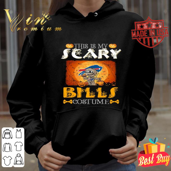 This Is My Scary Buffalo Bills Logo Costume Halloween shirt