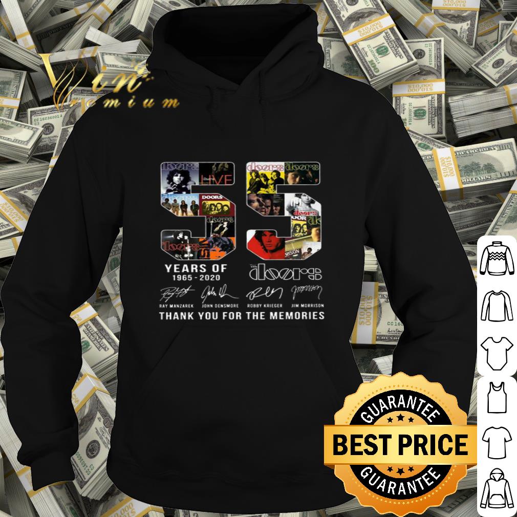 John Densmore 55 Years Of The Doors 1965-2020 Signatures shirt