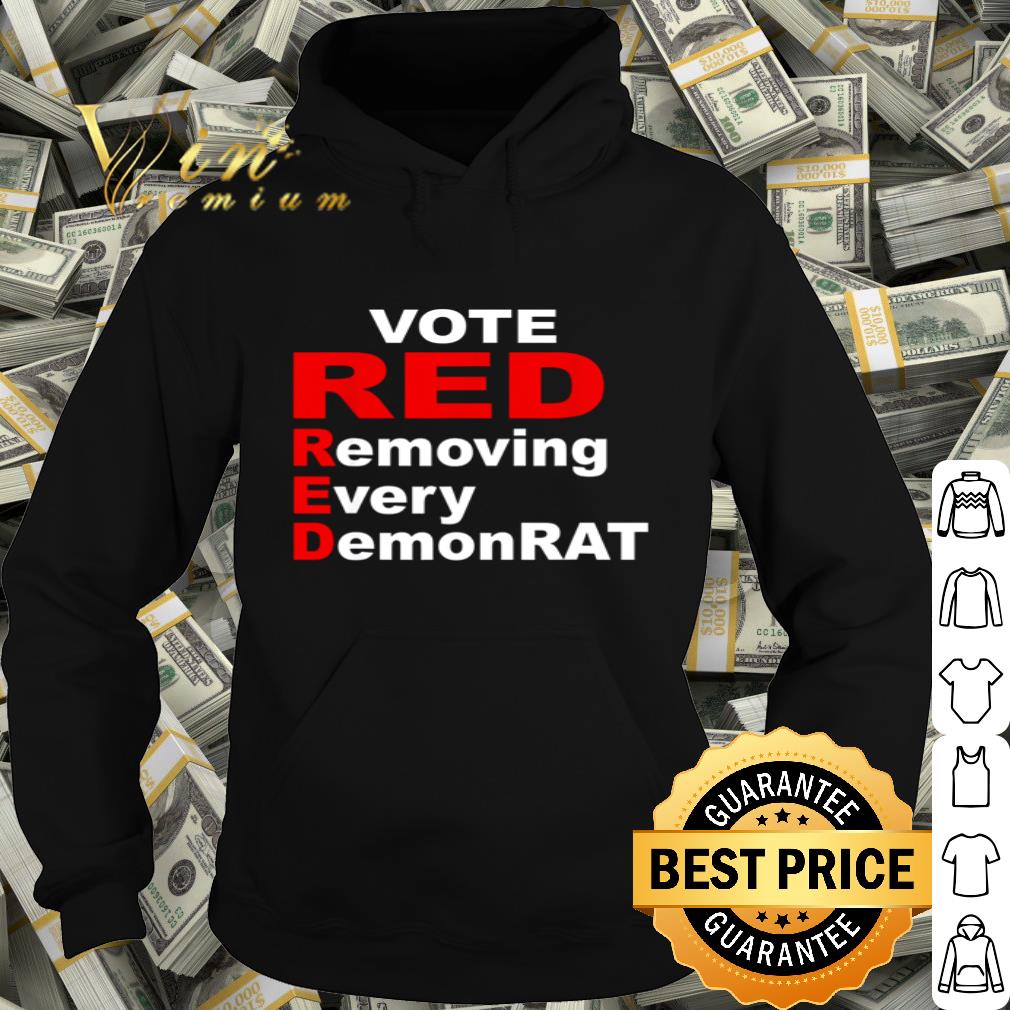 Vote Red Removing Every DemonRAT 2020 shirt