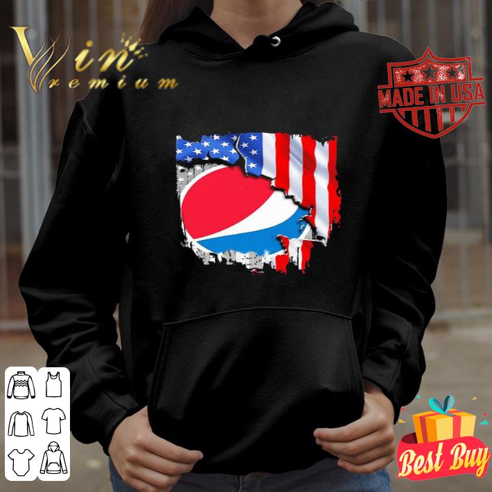 Pepsi Inside American Flag Independence Day shirt