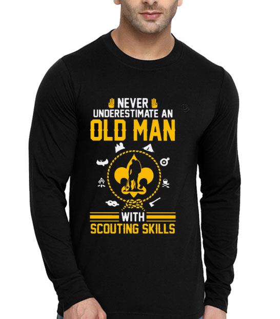 1a86a152 never underestimate an old man with scouting skill shirt 4 - Never Underestimate An Old Man With Scouting Skill Shirt