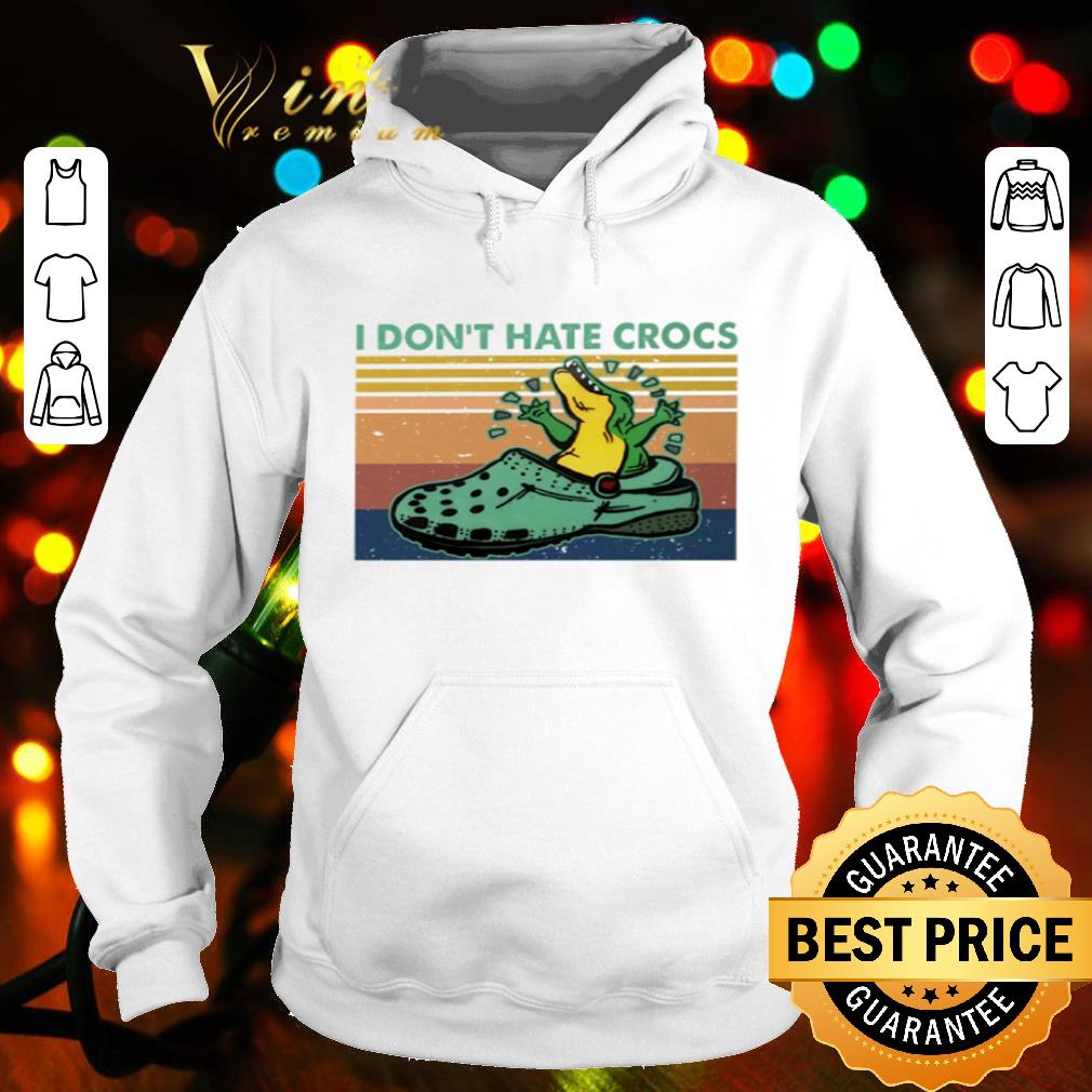 Crocodile I Don’t Hate Crocs Vintage shirt