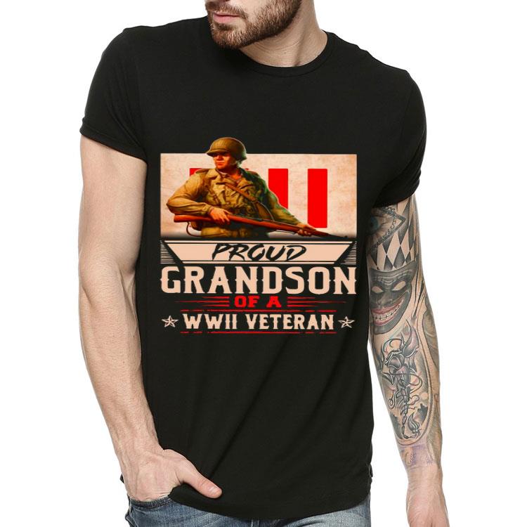 1ad02928 proud grandson of a wwii veteran shirt 4 - Proud Grandson Of A Wwii Veteran Shirt