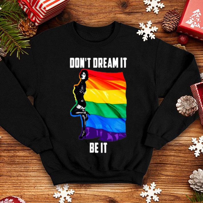 Frank N Furter LGBT Flag Don't Dream It Be It shirt 1 Frank N Furter LGBT Flag Don't Dream It Be It shirt