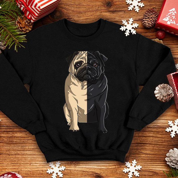 White Pug Black Pug shirt