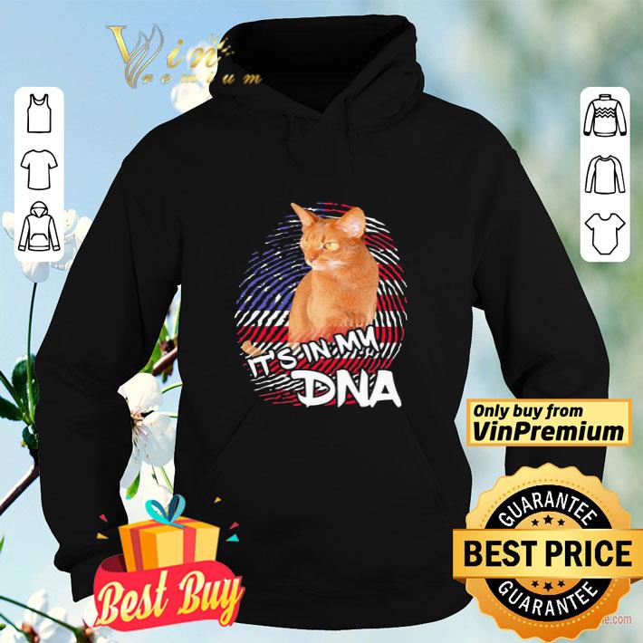 1bbf62fc cat it s in my dna american shirt 4 - Cat it’s in my DNA American shirt