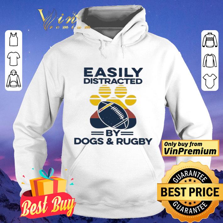 Easily Distracted By Dogs And Rugby Vintage shirt