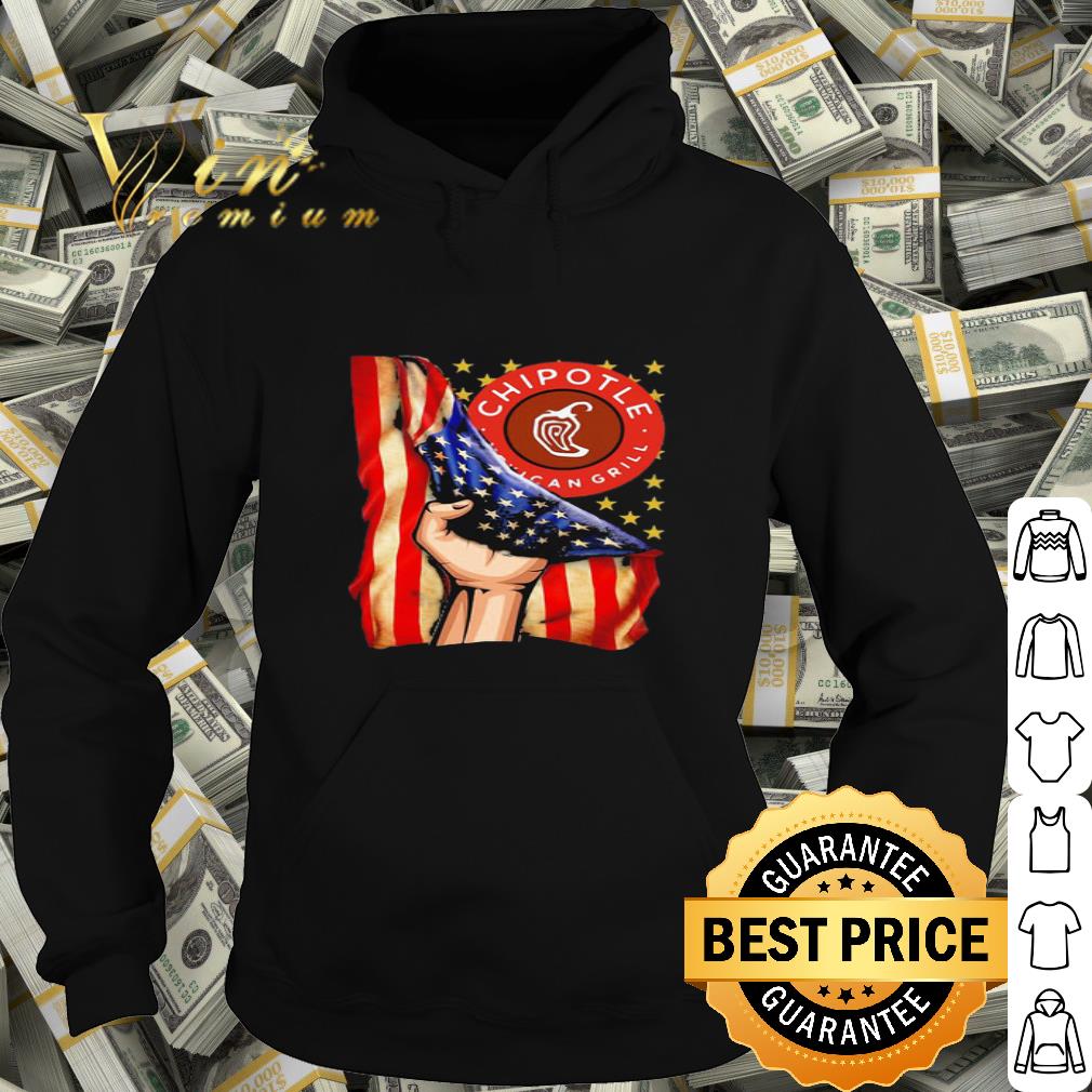 Chipotle Mexican Grill American Flag 4th Of July Independence Day shirt