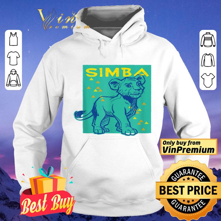 Disney The Lion King Live Action Simba Triangles shirt