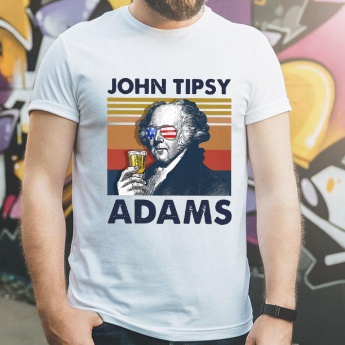 1cb1d94a vintage john tipsy adams drink american flag shirt 4 - Vintage John Tipsy Adams Drink American Flag shirt