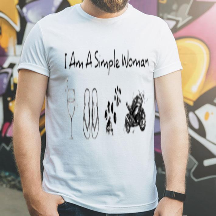 I Am A Simple Woman Wine Flop Paw Dog And Motorcycle Shirt 1d926445 i am a simple woman wine flop paw dog and motorcycle shirt 4 - I Am A Simple Woman Wine Flop Paw Dog And Motorcycle Shirt