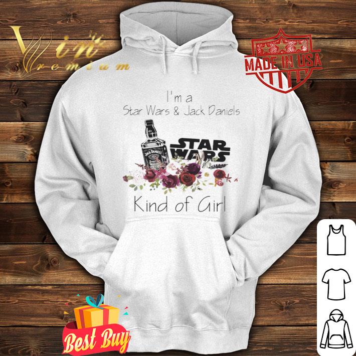I’m A Star Wars And Jack Daniels Kind Of Girl Flowers shirt