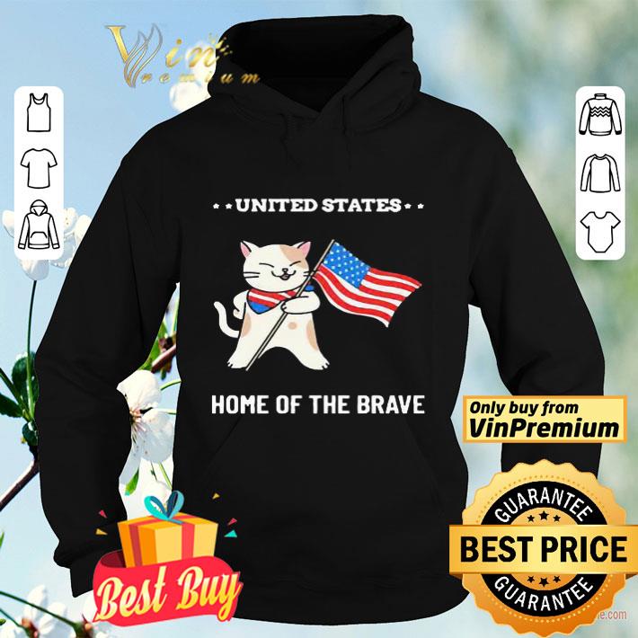 22ab118e cat united states home of the brave shirt 4 - Cat United States Home Of The Brave shirt