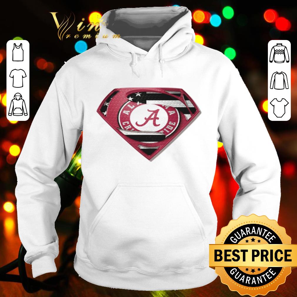 Superman mashup Alabama Crimson Tide shirt
