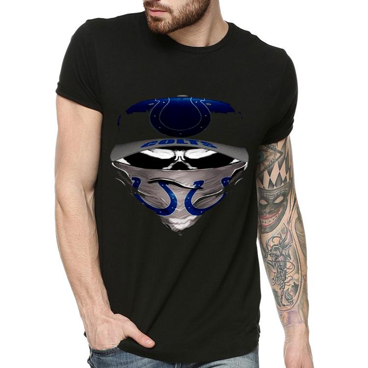 Skull Fave Mask Indianapolis Colts Shirt
