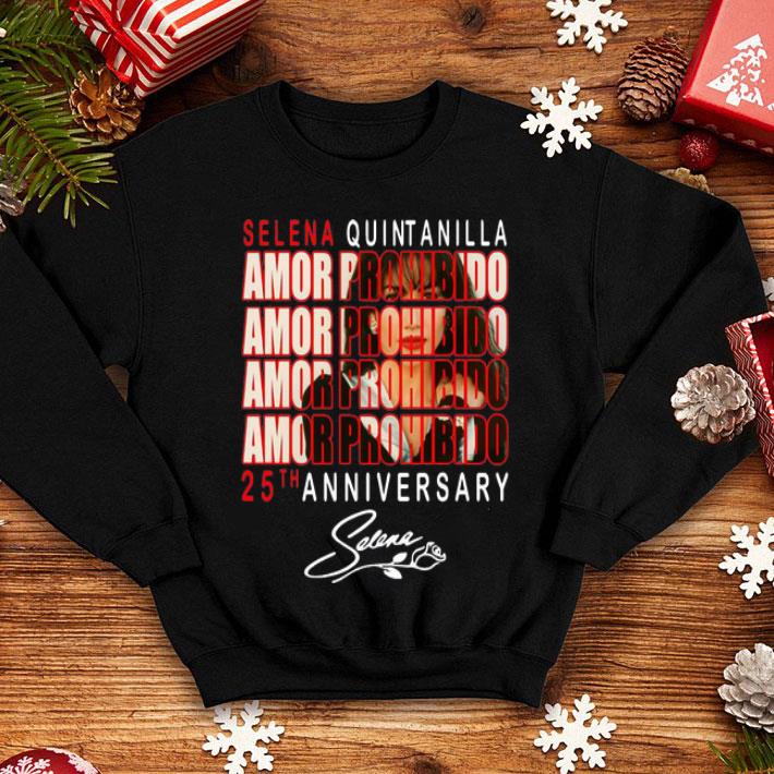 24de5b80 selena quintanilla amor prohibido 25th anniversary signature shirt 4 - Selena Quintanilla Amor Prohibido 25th Anniversary Signature shirt