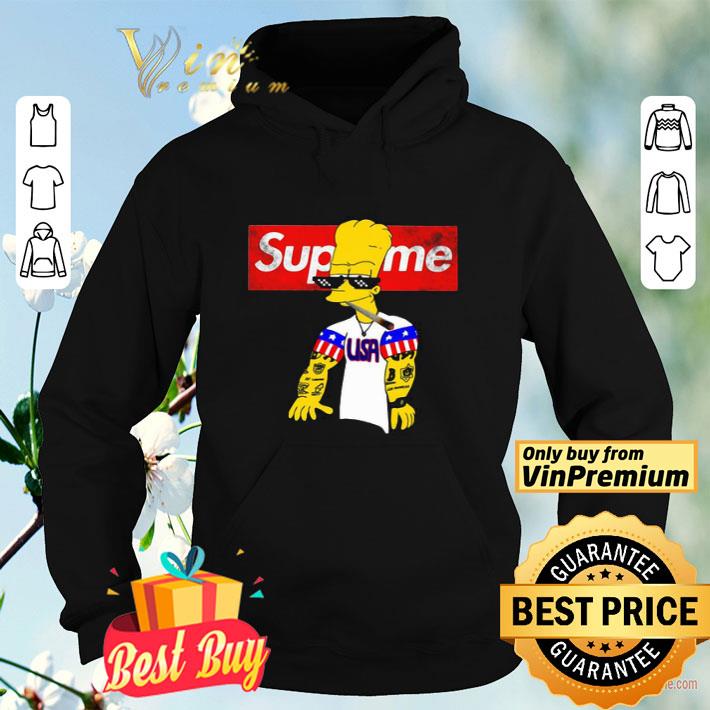 25934481 supreme bart simpson usa shirt 4 - Supreme bart simpson usa shirt
