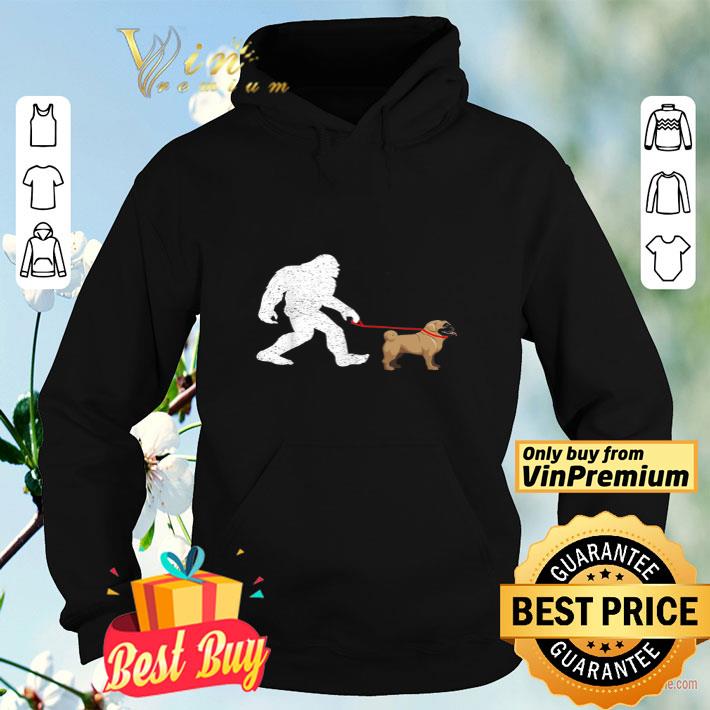 Bigfoot Walking Pug Dog shirt 2669fea9 bigfoot walking pug dog shirt 4 - Bigfoot Walking Pug Dog shirt